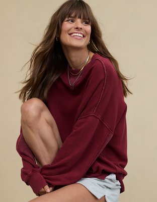 Aerie Big Chill Crew Sweatshirt