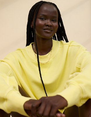 Aerie Big Chill Crew Sweatshirt