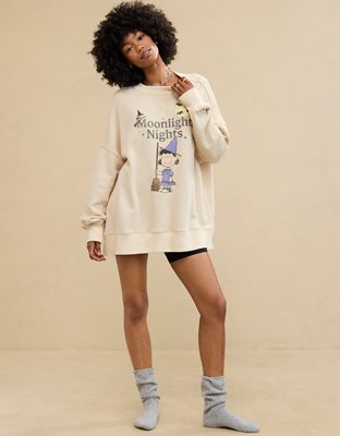 Женские худи Aerie Halloween Big Chill Crew Sweatshirt — фото 5