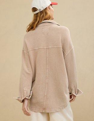Aerie Popover Polo Sweatshirt