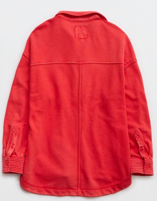 Aerie Popover Polo Sweatshirt