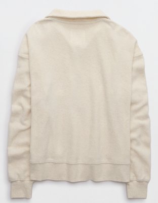 Aerie Softest Quarter Zip Sweatshirt