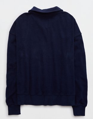 Aerie Softest Quarter Zip Sweatshirt