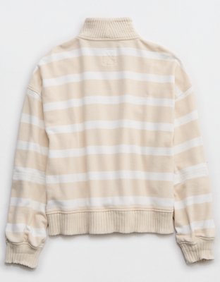 Женские худи Aerie Sun's Out Quarter Zip Sweatshirt — фото 4