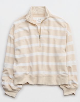 Женские худи Aerie Sun's Out Quarter Zip Sweatshirt — фото 3