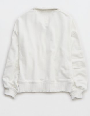 Aerie Sun's Out Quarter Zip Sweatshirt