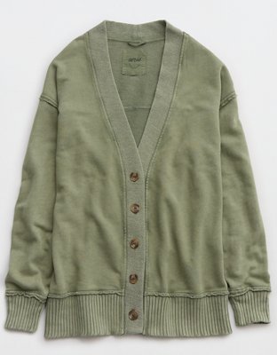 Aerie Fleece Cardigan