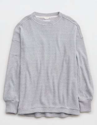 Aerie Getaway Waffle Sweatshirt