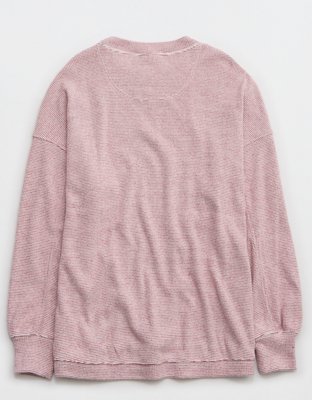 Aerie Getaway Waffle Sweatshirt