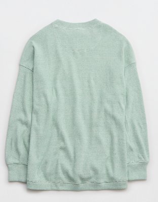 Aerie Getaway Waffle Sweatshirt