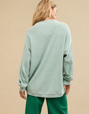 Aerie Long Weekend Waffle Sweatshirt