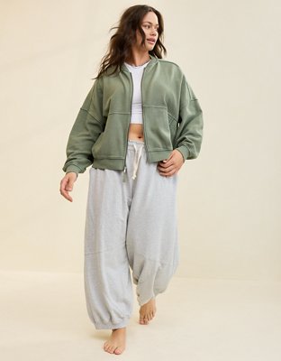 Aerie Full Zip Bomber