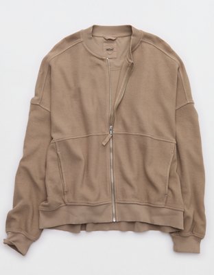 Aerie Full Zip Bomber