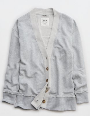 Aerie Fleece Cardigan