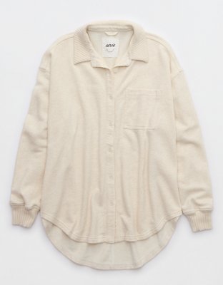 Aerie LumberJane Fleece Shirt