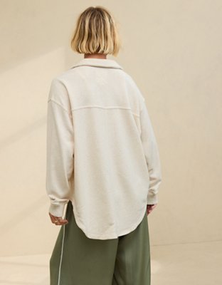Женские рубашки Aerie LumberJane Fleece Shirt — фото 3