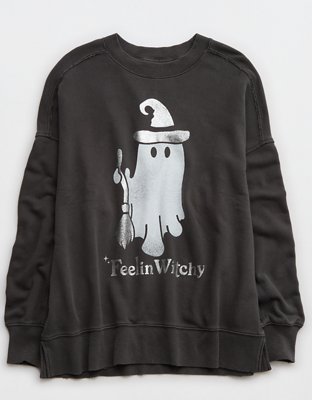 Aerie Halloween Big Chill Crew Sweatshirt