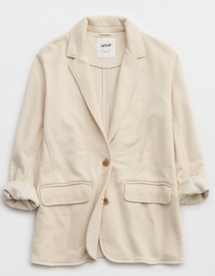 Aerie Fleece Blazer