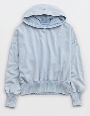 Aerie Cropped Full Zip Hoodie