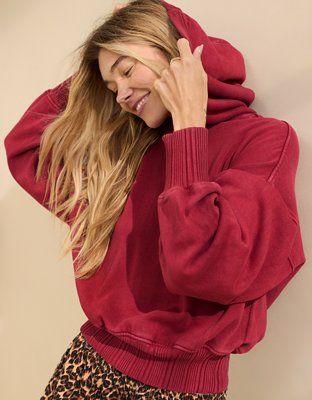 Aerie cropped sweatshirt sale