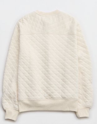 Aerie Quilted Cardi Bomber