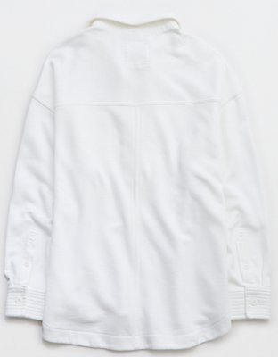 Aerie Popover Polo Sweatshirt