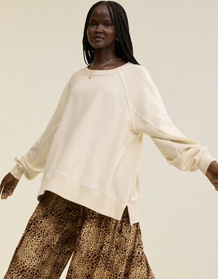 Aerie East West Crew Sweatshirt