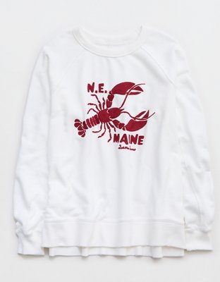 Aerie East West Crew Sweatshirt