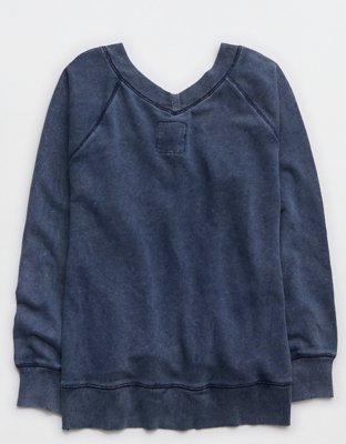 Aerie Downtime V-Neck Sweatshirt