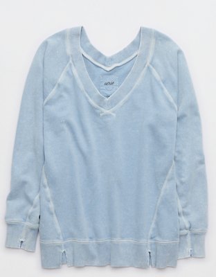 Aerie Downtime V-Neck Sweatshirt