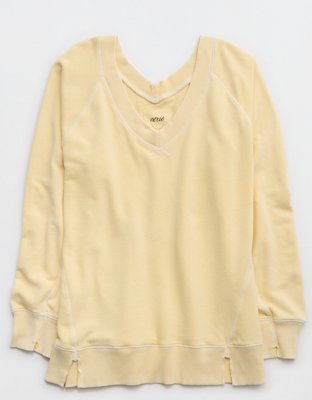 Aerie Downtime V-Neck Sweatshirt