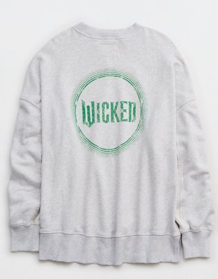 Aerie x Wicked Big Chill Sweatshirt con Cuello Redondo