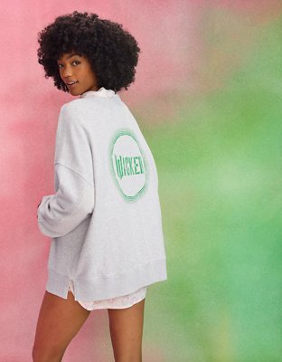 Aerie x Wicked Big Chill Sweatshirt con Cuello Redondo