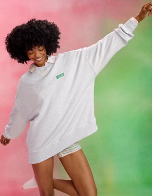 Aerie x Wicked Big Chill Crew Sweatshirt