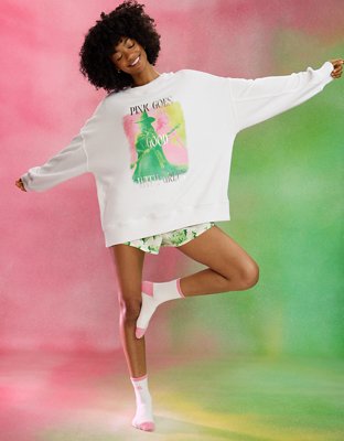 Aerie x Wicked Big Chill Crew Sweatshirt | Aerie