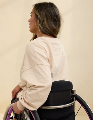 Aerie Take It Easy Crew Sweatshirt