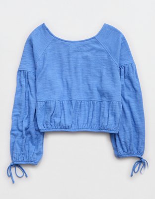 Aerie Endless Summer Cropped Sweatshirt