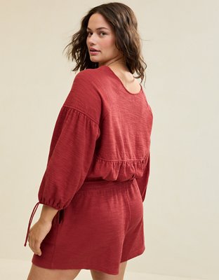 Aerie Endless Summer Cropped Sweatshirt