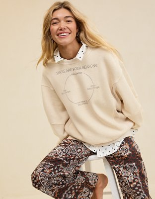 Chandail en molleton Très Chic Aerie