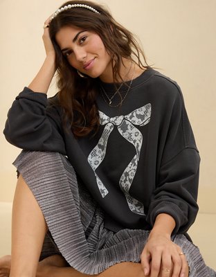 Aerie Big Chill Crew Sweatshirt