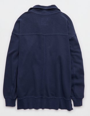 Aerie Starry Skies Open Neck Sweatshirt