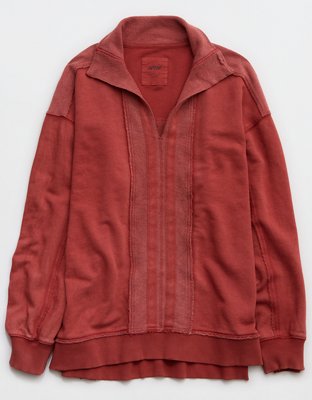 Aerie Starry Skies Open Neck Sweatshirt
