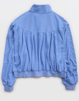 Aerie Soft Life Button Sweatshirt