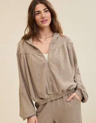 Aerie Soft Life Full Zip Sweatshirt