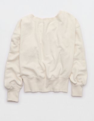 Aerie Non-Stop Off The Shoulder Sweatshirt