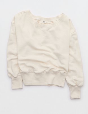 Aerie Non-Stop Off The Shoulder Sweatshirt