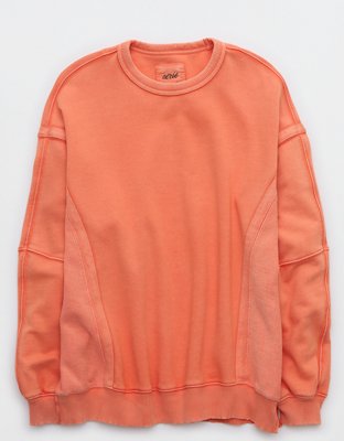 Aerie Keep It Light Sweatshirt con Cuello Redondo