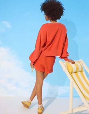 Aerie | Smiley® Classic Crew Sweatshirt