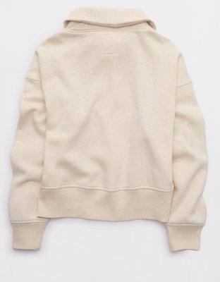 Chandail en molleton à boutons meilleur Aerie