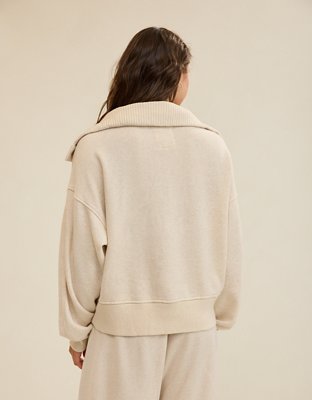 Aerie Best Button Sweatshirt